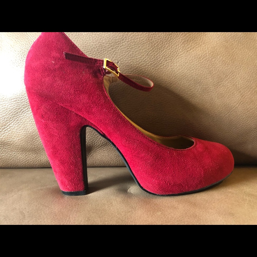 Red Suede Shoes.